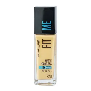 Maybelline New York Fit Me Matte & Poreless Foundation SPF 22 – Shade 220
